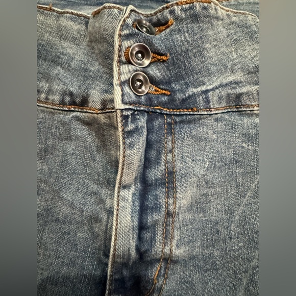 NWT Hot Topic Disney Tinkerbell low rise denim size 26 - Picture 5 of 11